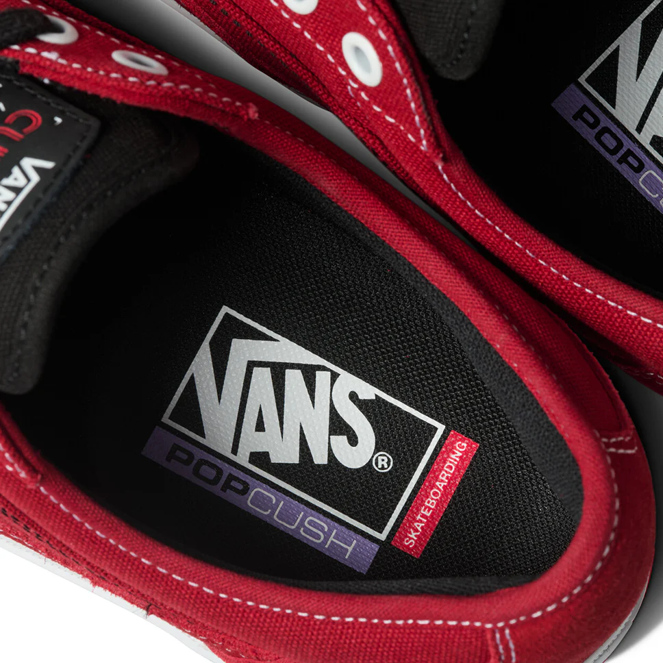Vans Skate Curren Caples Red Shoes - Image 2