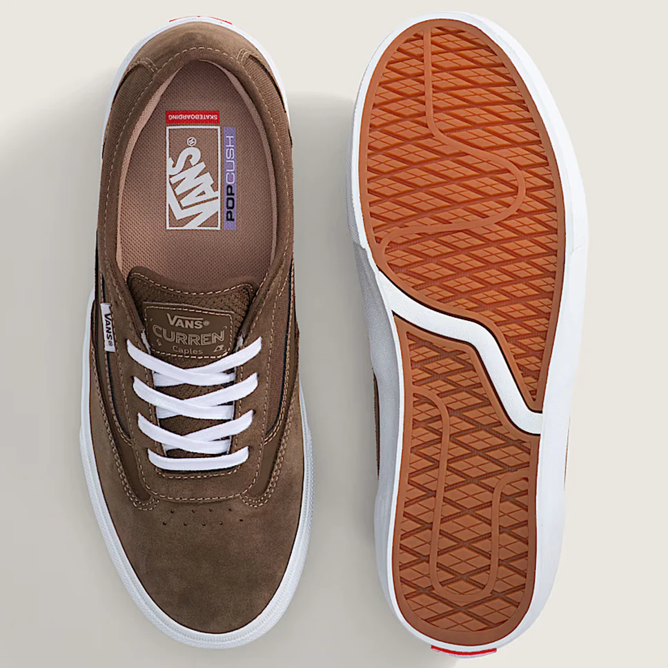 Vans Skate Curren Caples Vintage Cocoa Shoes - Image 6