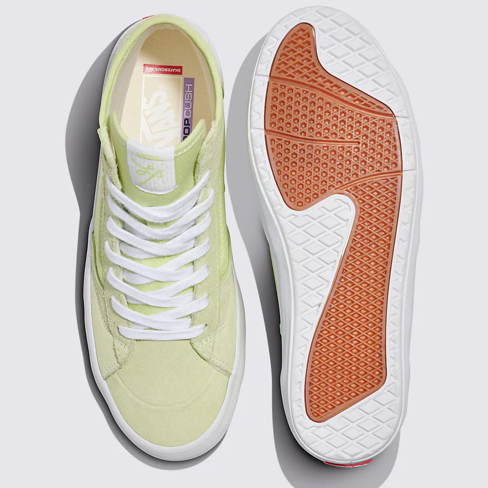 Vans Skate Lizzie Shadow Lime Shoes - Image 2