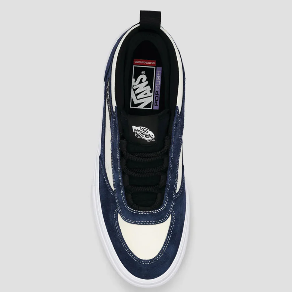 Vans Skate Safe Low Navy White Shoes - Image 2