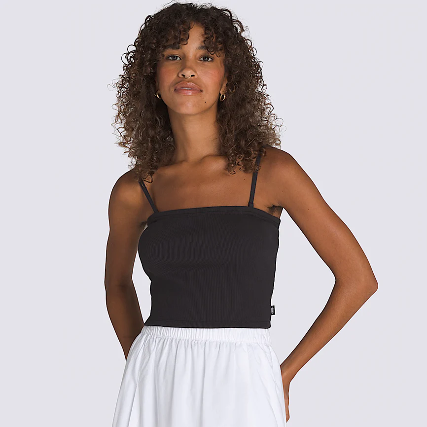 Vans Womens Drew Ribbed Tube Top - Image 3