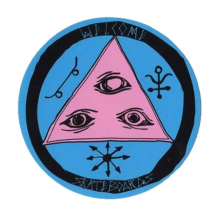 Welcome Skateboards Tailsman Sticker - Image 2