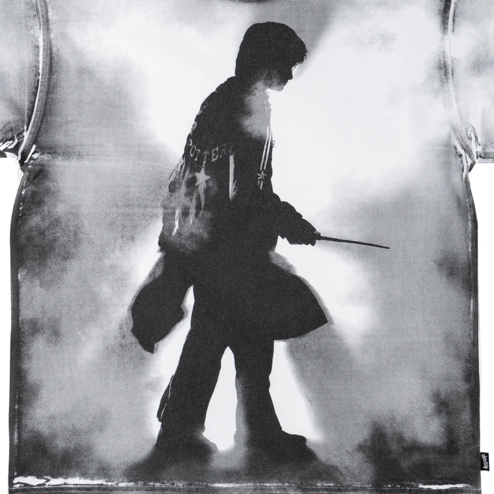 Welcome Skateboards x Harry Potter Shadow Overprint T Shirt - Image 2