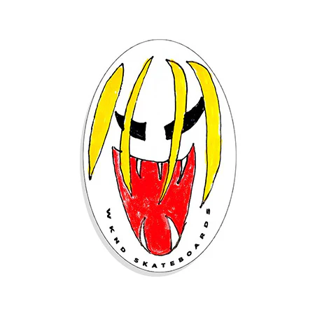 WKND Skateboards Bangs Sticker
