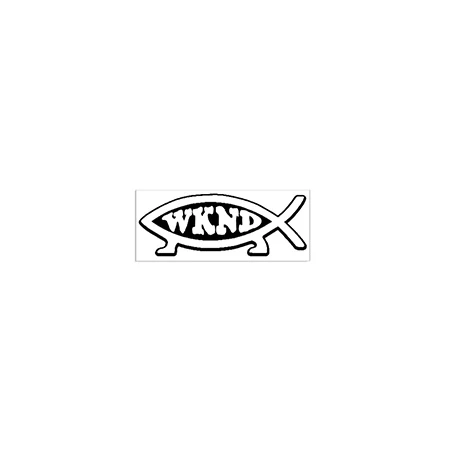 WKND Skateboards Evo Fish Sticker
