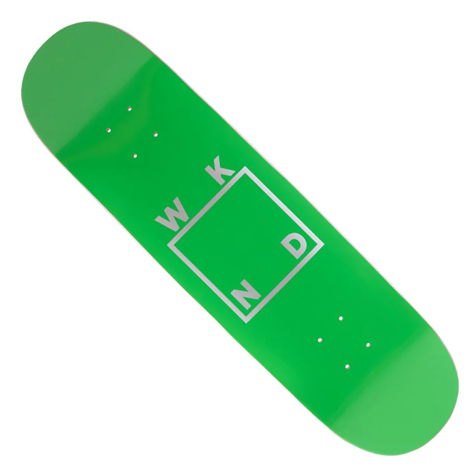 WKND Skateboards Logo Green Deck