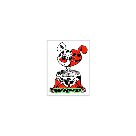 WKND Skateboards Rip Torn Sticker