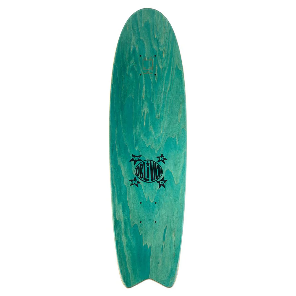 WKND Skateboards x Oblivion Sunset Surfboard Cruiser Deck - Image 2